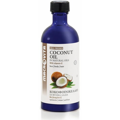Macrovita kokosovo ulje za lice, telo i kosu + vitamin e Slike