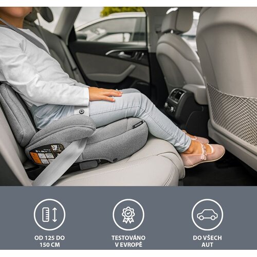 Zopa autosjedalica iBooster i-size, Bord&amp;oacute; Red Slike
