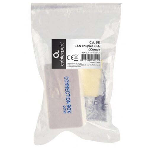 Gembird NCA-LSAU5E-01 Cat. 5E LAN coupler, LSA (Krone) Cene