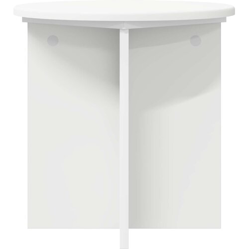  Stalak za biljke 2 pcs Bijela &amp;Oslash;40 x 40 cm Konstruirano drvo Slike