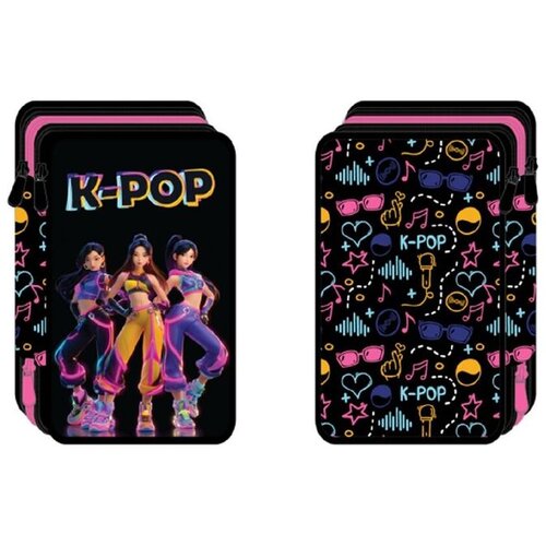 KPop Demon Hunters Plumier KPop triple Slike