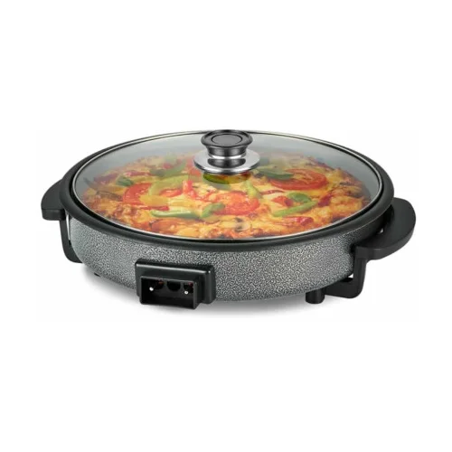 DECAKILA Pekač za pizzu sa poklopcem 1500W KEEC052B