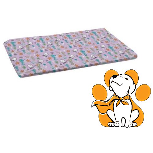 Misoko pad Reusable Pink Seahors 80x140cm, Roze Prostirke Za Štence, 2 kom Cene