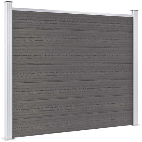 PANEL za ogradu WPC 180 x 146 cm sivi Cene