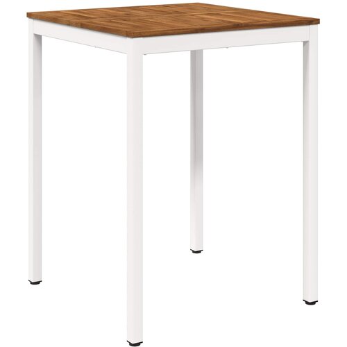  Stol za bar u vrtu Prirodna i bijela 80 x 80,5 x 105 cm Slike