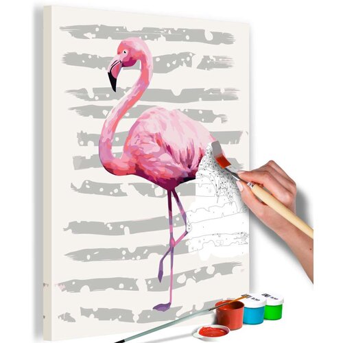  Slika za samostalno slikanje - Beautiful Flamingo 40x60 Cijene