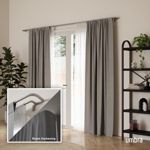Umbra Željezna pro&amp;scaron;iriva/dupla karni&amp;scaron;a 76 - 213 cm Twilight &amp;ndash; Slike