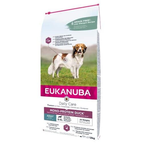 Eukanuba dog daily care adult monoprotein duck - 12 kg Cene