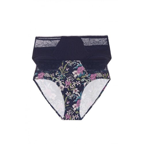 Henderson Ladies Hally 2-pack of briefs 39889-K006 Navy blue Slike