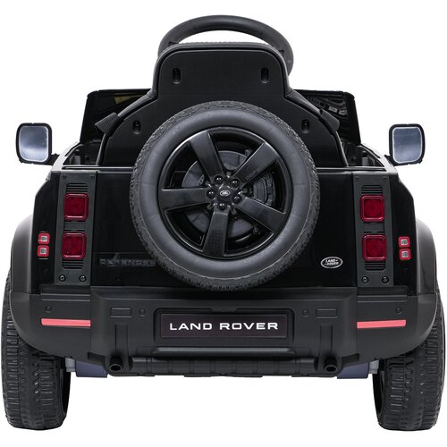  Licencirani auto na akumulator Land Rover Defender 4x4 - crni Slike