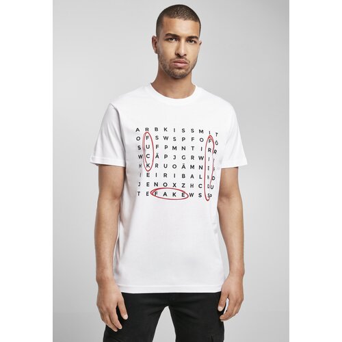 MT Men Crossword T-shirt white Slike