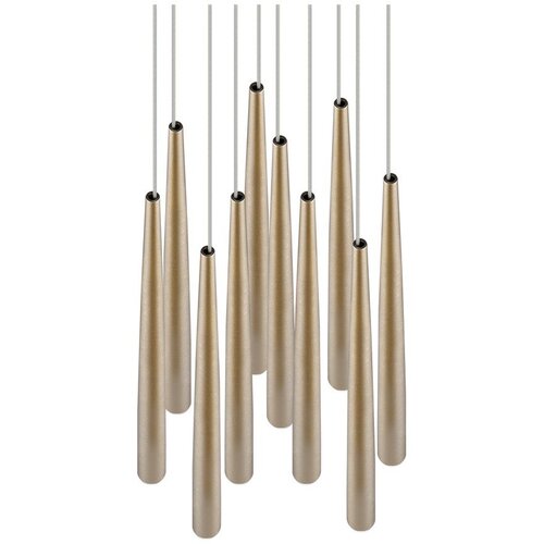 Trio Select led viseća svjetiljka u zlatnoj boji &amp;oslash; 30 cm cala &amp;ndash; Slike