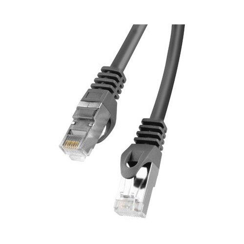 Lanberg PCF6-10CC-0500-BK networking cable Black 5 m Cat6 F /UTP (FTP) Slike