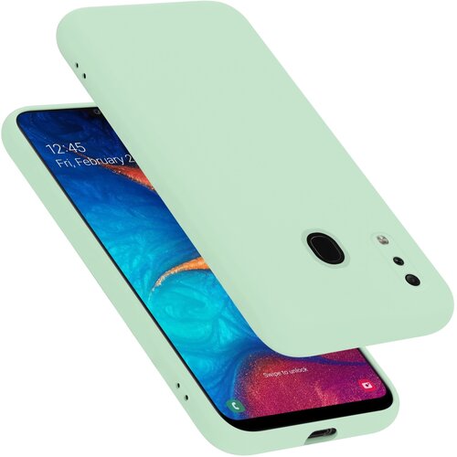 Cadorabo Ohi&amp;scaron;je, združljiv s Samsungom v tekoči svetlo zeleni barvi - za&amp;scaron;čitni pokrov iz fleksibilnega silikona TPU, (20582774) Slike
