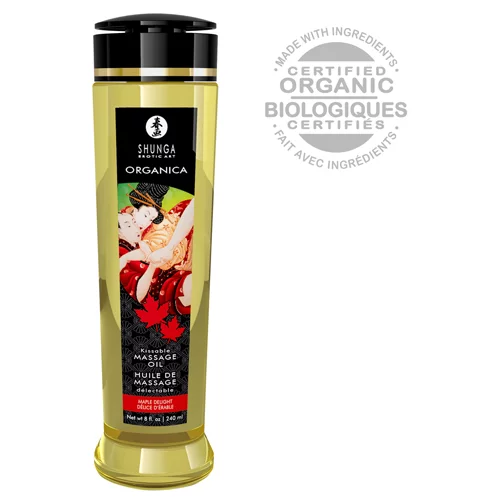 Shunga Masažno olje Organica - Maple Delight