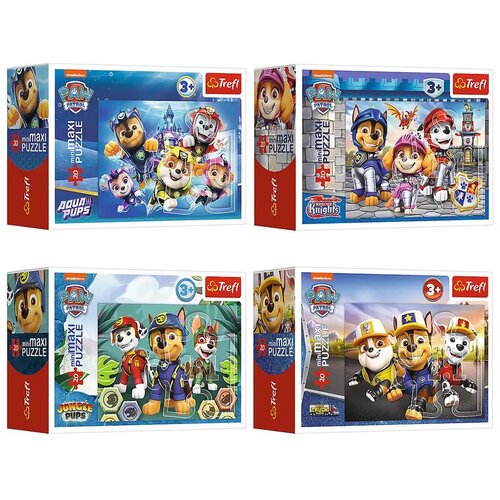 Trefl Patrola &amp;Scaron;apa: Super tim 20-dijelni MiniMaxi puzzle - Slike