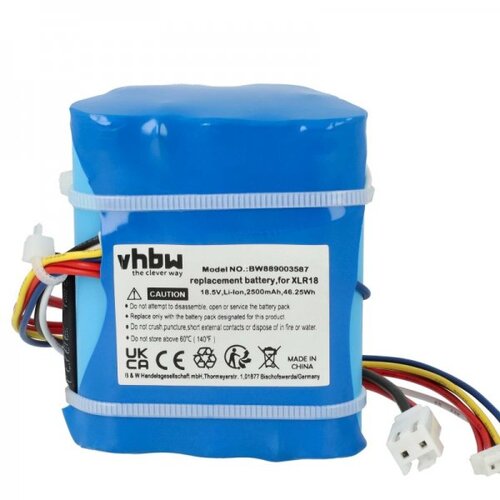 VHBW Baterija za DeLonghi Colombina XLR18LI / XLR18LM, 2500 mAh Cene