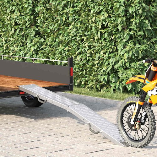  Sklopiva rampu 200kg po rampi Srebrno 186 x 23 x 4,5 cm Cijene