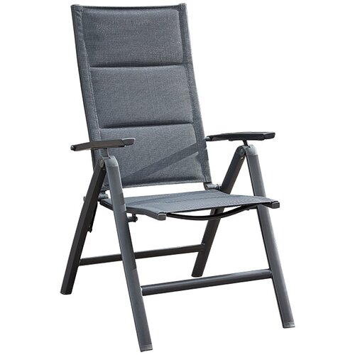 SUNFUN Vrtni stol Sunfun Maja (68 x 61 x 110 cm, aluminij in tekstil, antracitne barve) Slike