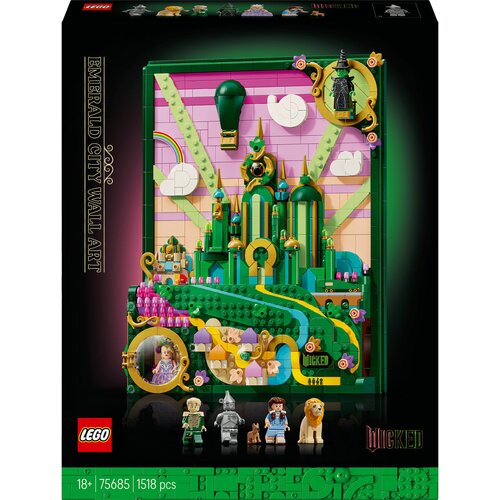 Lego LEGO&amp;reg; Wicked - Emerald Siti &amp;ndash; zidno umetničko delo (75685) Slike