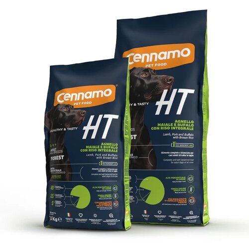 CENNAMO healthy and tasty dog adult all breeds forest - jagnjetina, svinjetina i bivolje meso sa smeđim pirinčem 10kg Cene