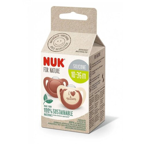 Nuk duda varalica - silikon For Nature duda 18-36 2/1 MULTICOLOR Cijene