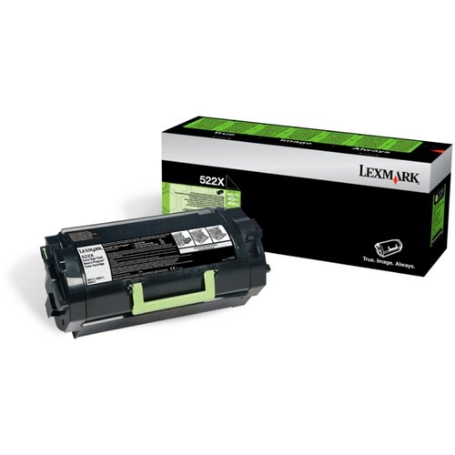 Lexmark Toner 52D2X0E 522X (črna), original Slike