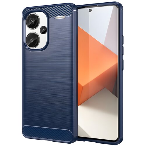 Techsuit Futrola Carbon Shield TPU za Xiaomi Redmi Note 13 Pro Plus - Plava Cijene