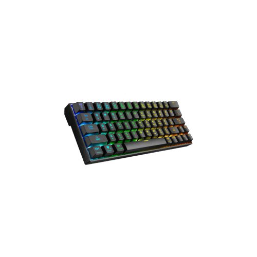  Tastatura gaming RAMPAGE KB-RX63 B-ATOM Black Bluetooth RGB Backlight RED SWITCH US Layout 63 Mini Slike