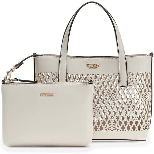 Guess Ročne torbice Letty 2 In 1 Mini Tote Bela Cene