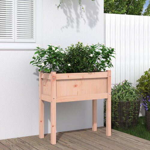 vidaXL Vrtne sadilice s nogama 70x31x70 cm od masivnog drva duglazije Cijene
