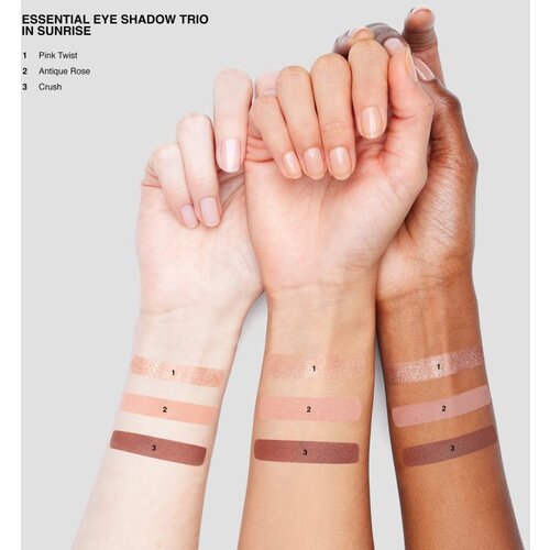 Bobbi Brown Essential Eye Shadow Trios paleta sjenila za oči za savr&amp;scaron;eni izgled nijansa Sunrise 4,4 g Slike