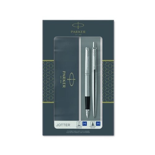 Parker Darilni set Parker Jotter (nalivno pero in roler) Cene
