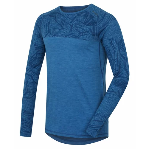 Husky Men's thermal shirt Merino tm. blue