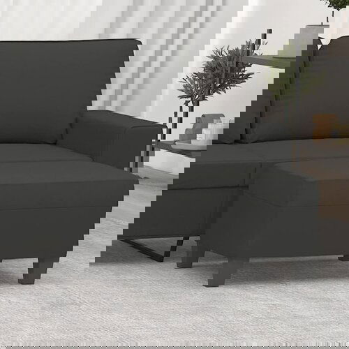 vidaXL Tabure tamnosivi 70 x 55 x 41 cm od mikrovlakana Cene