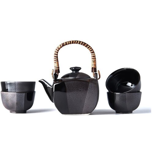 MIJ crni set za čaj Gunmetal Cijene
