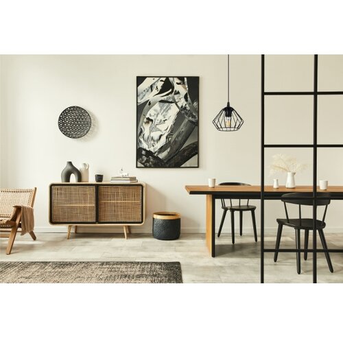  Luster na sajli CEED 1xE27/60W/230V crna Slike