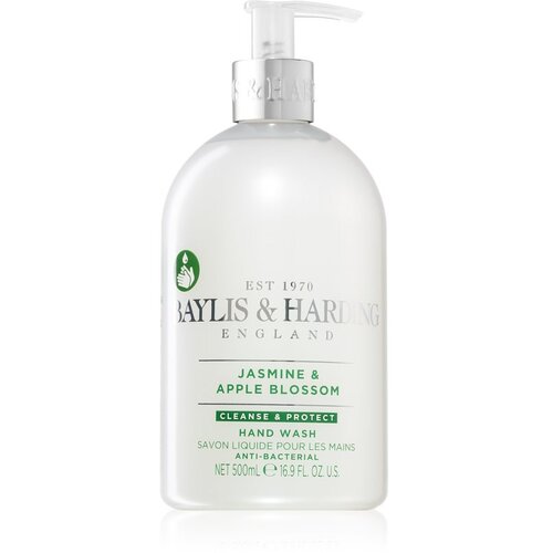 Baylis &amp;amp; Harding jasmine &amp;amp; apple blossom anti-bacterial antibakterijsko milo z vonjem jasmina in jabolčnega cveta 500 ml Slike