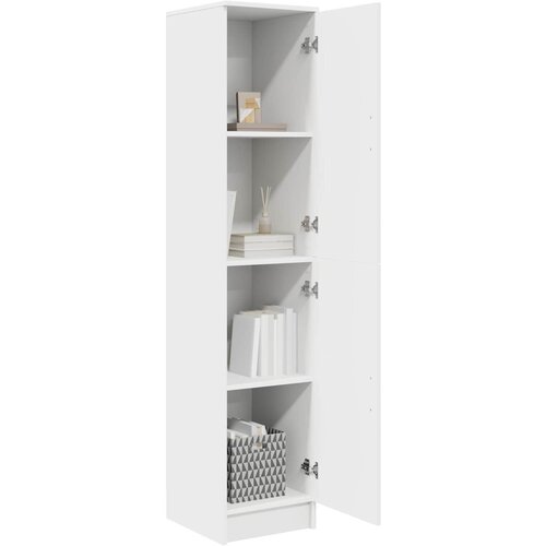  Highboard Bijelo 35 x 39 x 168 cm Slike