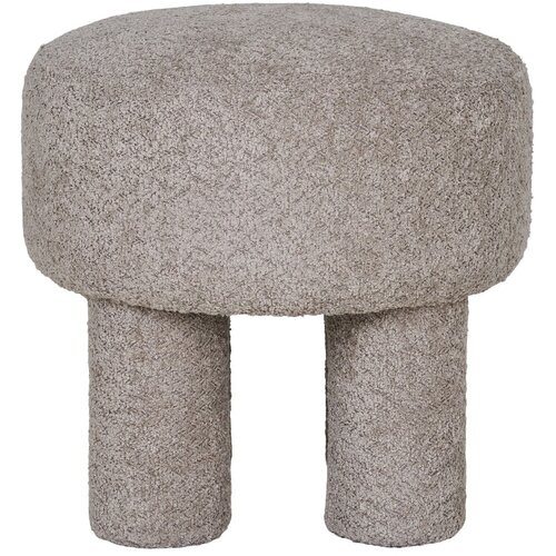 House Nordic Svetlo siv tabure iz tkanine bouclé Perth – Cene