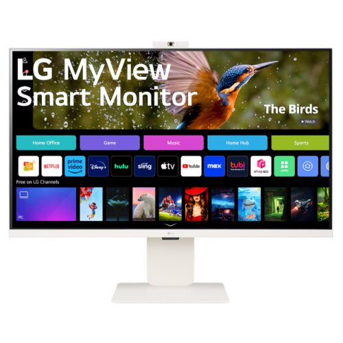 LG monitor 31.5&amp;quot; 32SR85U-W ips 3840x2160/60Hz/5ms/2xHDMI/USB/USB-C/zvučnici Slike