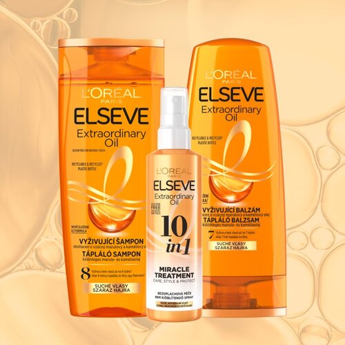 L´Oréal Paris Elseve Extraordinary Oil 10in1 Miracle Treatment olje za lase za neukrotljive lase za suhe lase 150 ml za ženske Cene