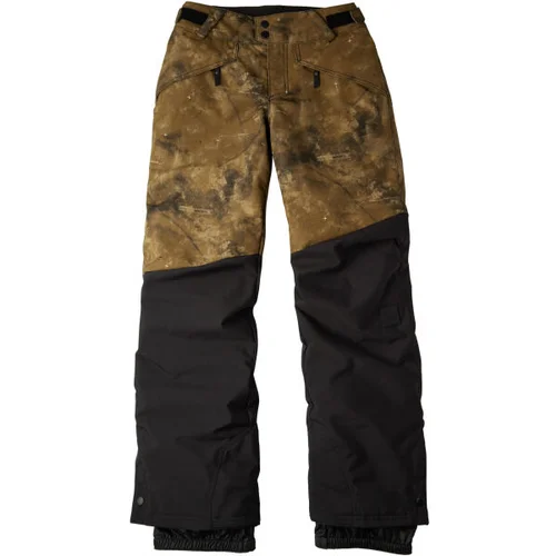 O'neill ANVIL COLORBLOCK PANTS Skijaške/snowboard hlače, crna, veličina