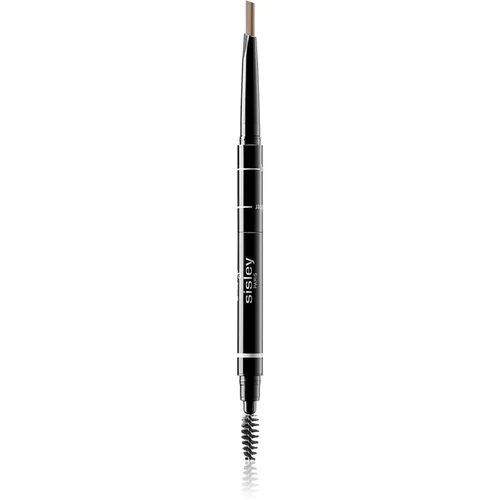 Sisley Phyto-Sourcils Design svinčnik za obrvi 3v1 odtenek 1 Cappuccino 2 x 0.2 g