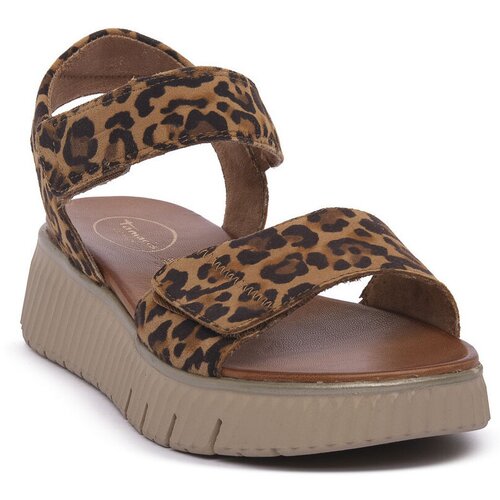 Jana LEOPARD SANDAL Bež Slike