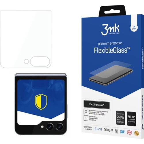 3mk FLEXIBLEGLASS ZA OVITEK IZ KALJENEGA STEKLA SAMSUNG GALAXY Z FLIP 6, (21976433) Slike