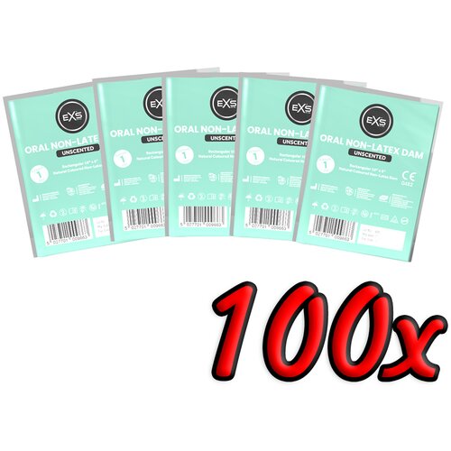 EXS Non-latex Oral Dam 100 pack Slike