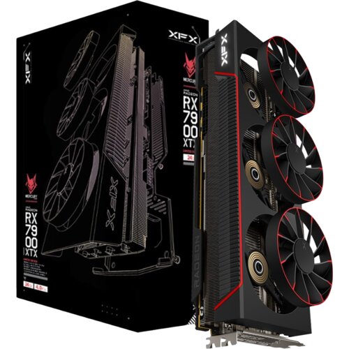 XFX Mercury AMD Radeon RX 7900 XTX Magnetic Air Gaming 24GB GDDR6 384bit RX-79XMAIRB9 Cene