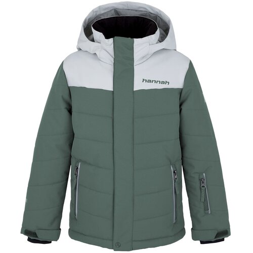 HANNAH Boys' winter jacket KINAM JR II dark forest/dawn blue Cene
