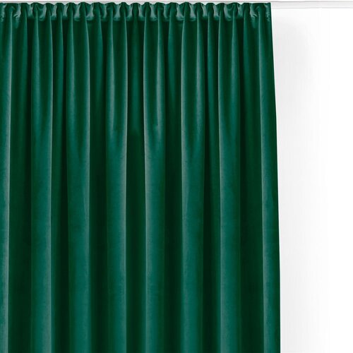 Filumi Zelena žametna zavesa za delno zatemnitev 400x250 cm Velto &amp;ndash; Slike